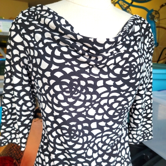 Vintage Karl Lagerfeld Sz 6 Dress - Picture 1 of 3